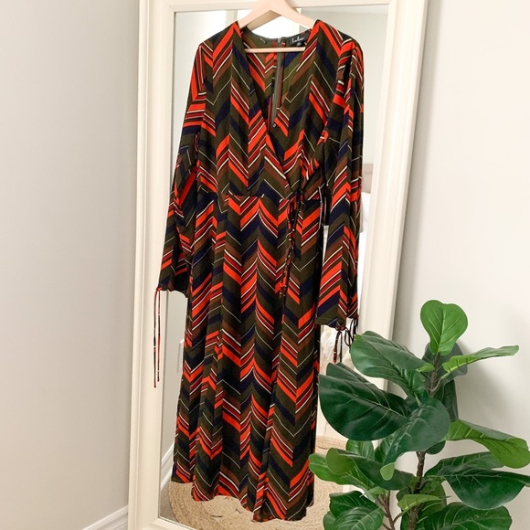 Lulus Martini Moment Multi Print Midi Dress - Picture 6 of 16